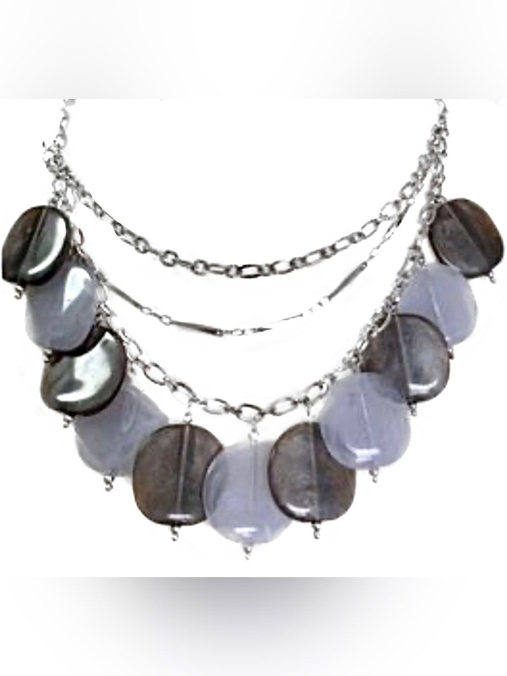 Multi-strand statement necklace